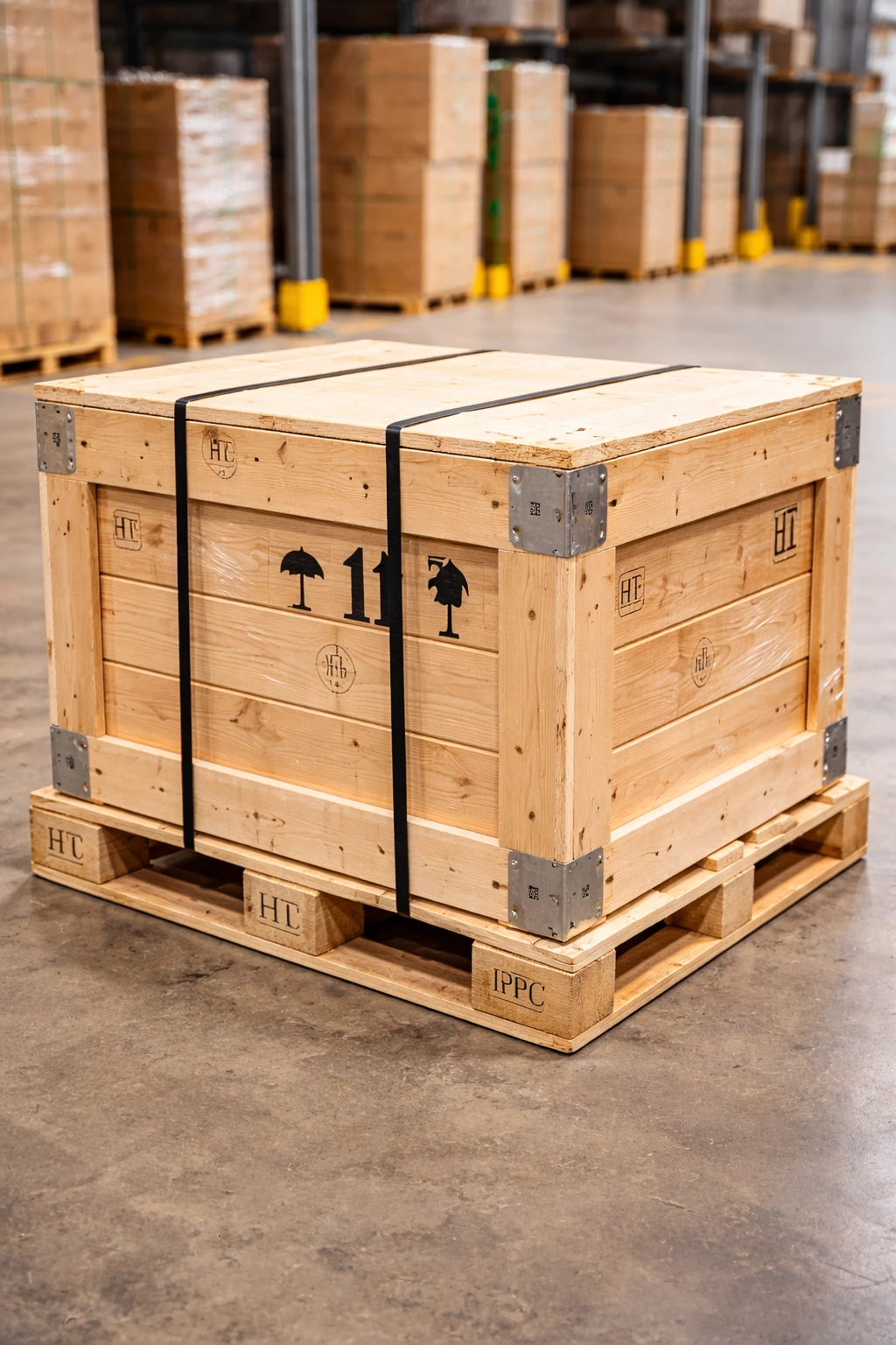 Heat Treated Wood Packaging